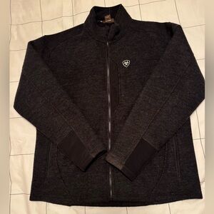 Ariat XL Wool Jacket-Dark Grey